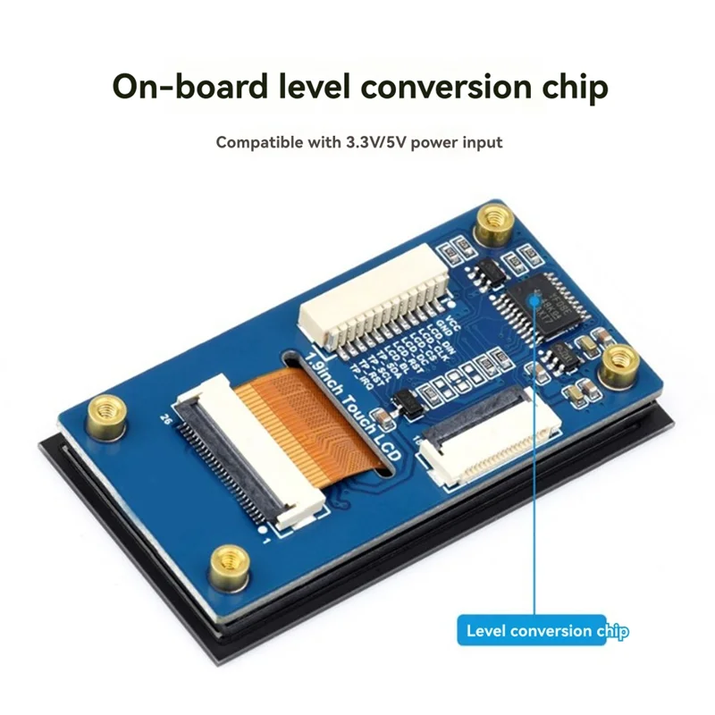 

Durable-Rpi 5/ESP32 1,9-дюймовый ЖК-дисплей с сенсорным дисплеем, макетная плата IPS ST7789V2 с платой расширения, интерфейс SPI/I2C, Rpi 5/ESP32