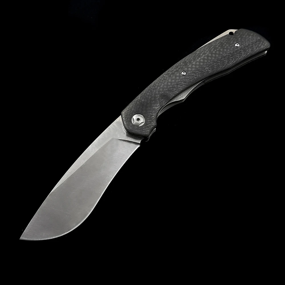 OK-C239CFP Carbon Fiber CPM 20CV Sprint Run Folding Knife Outdoor Camping Hunting Pocket EDC Tool Knife