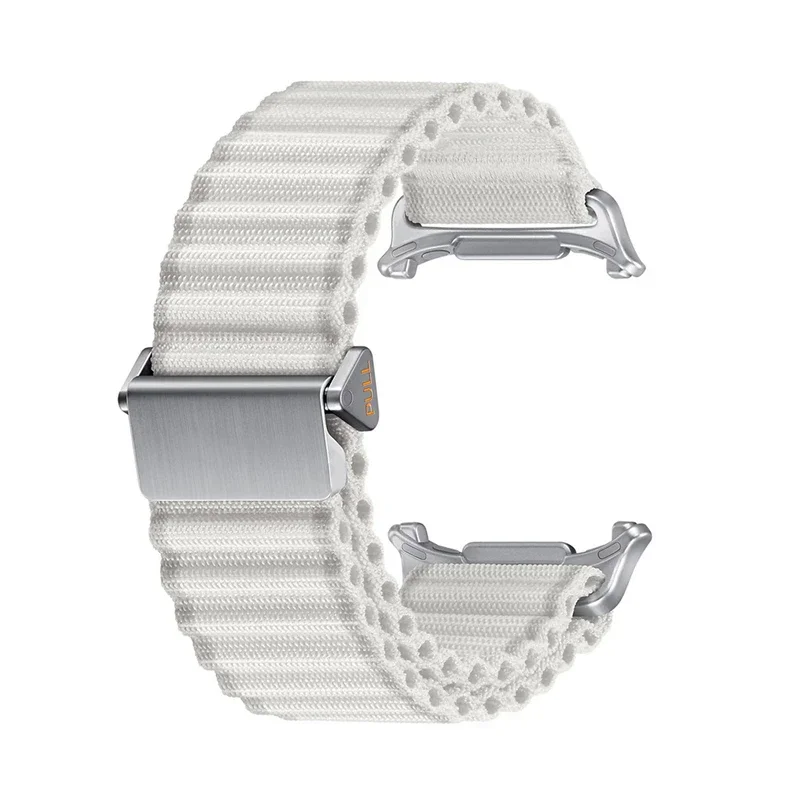Nylon-Schlaufenarmband für Samsung Galaxy Watch 7 Ultra 47 mm Sport-Trail-Band für Galaxy Ultra, keine Lücken, Quick-Fit-Armband-Zubehör