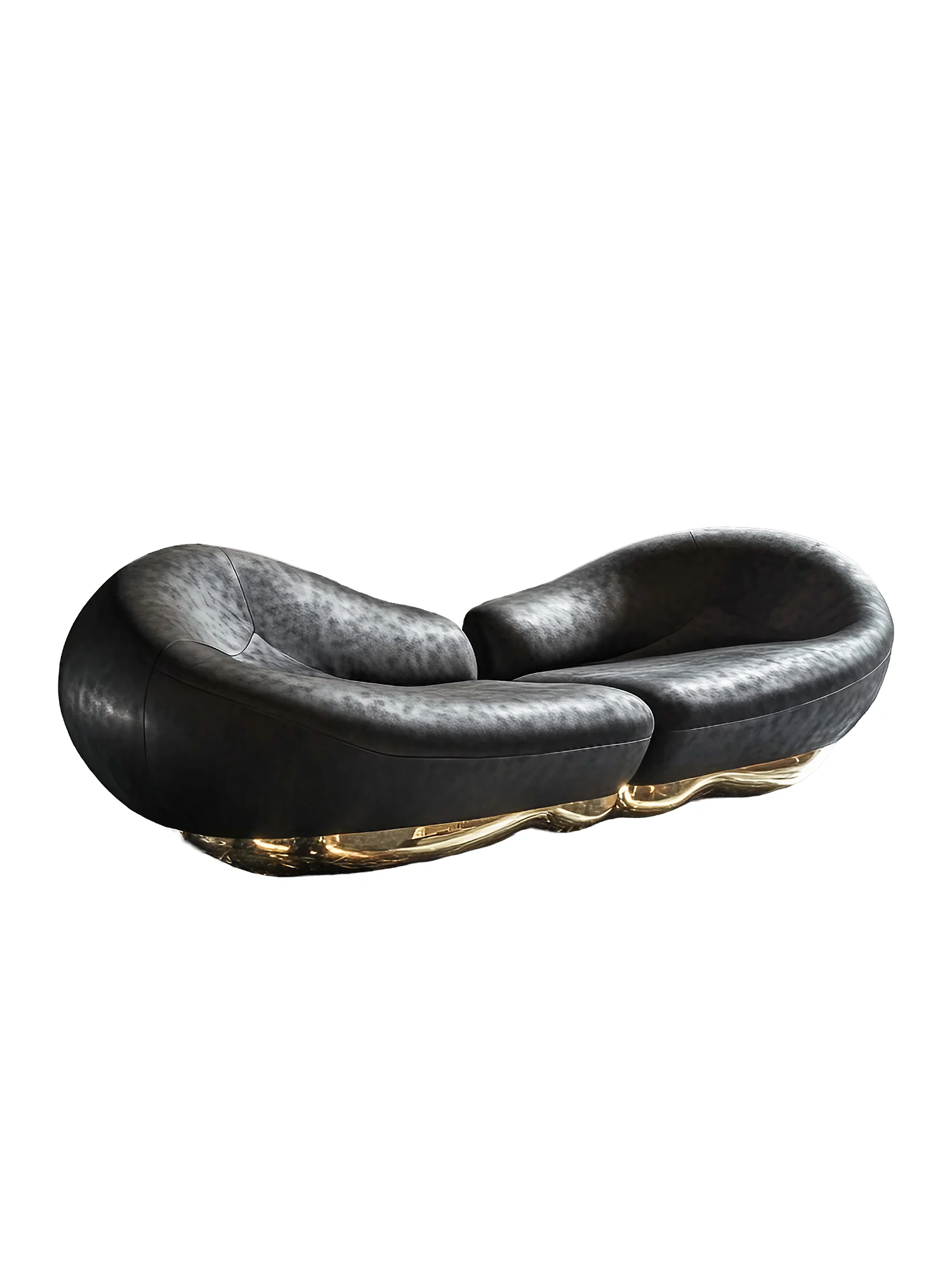 Art aesthetics sofa mansion Italian light luxury furniture