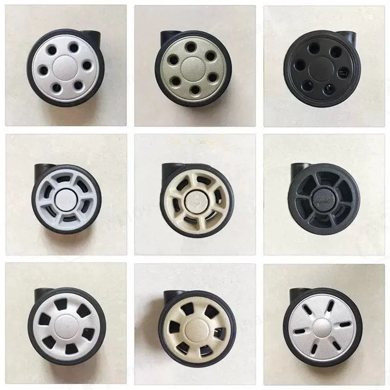 Replacement Spinner Wheels for RIMOWA Trolley Luggage, Silent 360° Swivel Casters, Travel Suitcase Repair Parts Accessories