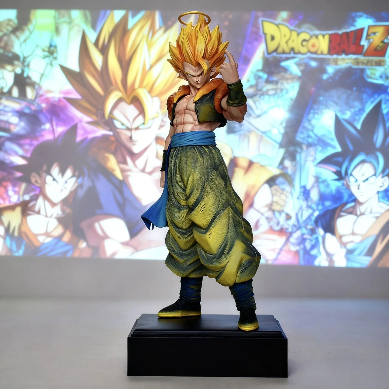 31,5 cm 12,40/in Anime Dragon Ball Z Figur DBZ Figur Gogeta Action-figuren PVC Statue Sammlung Modell Geschenke spielzeug