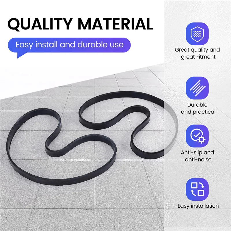 

AB34-2 Pieces Band Saw Rubber Tire Band Woodworking Spare Parts For Band Saw Scroll Wheel