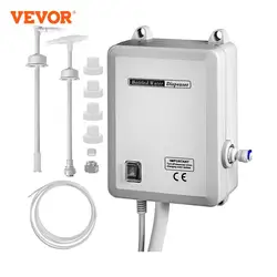 VEVOR Waterfles Dispenser Pomp Systeem Filter Waterontharder Enkele/Dubbele Pijp Omgekeerde Osmose Apparatuur voor Koelkast Ijs Maker