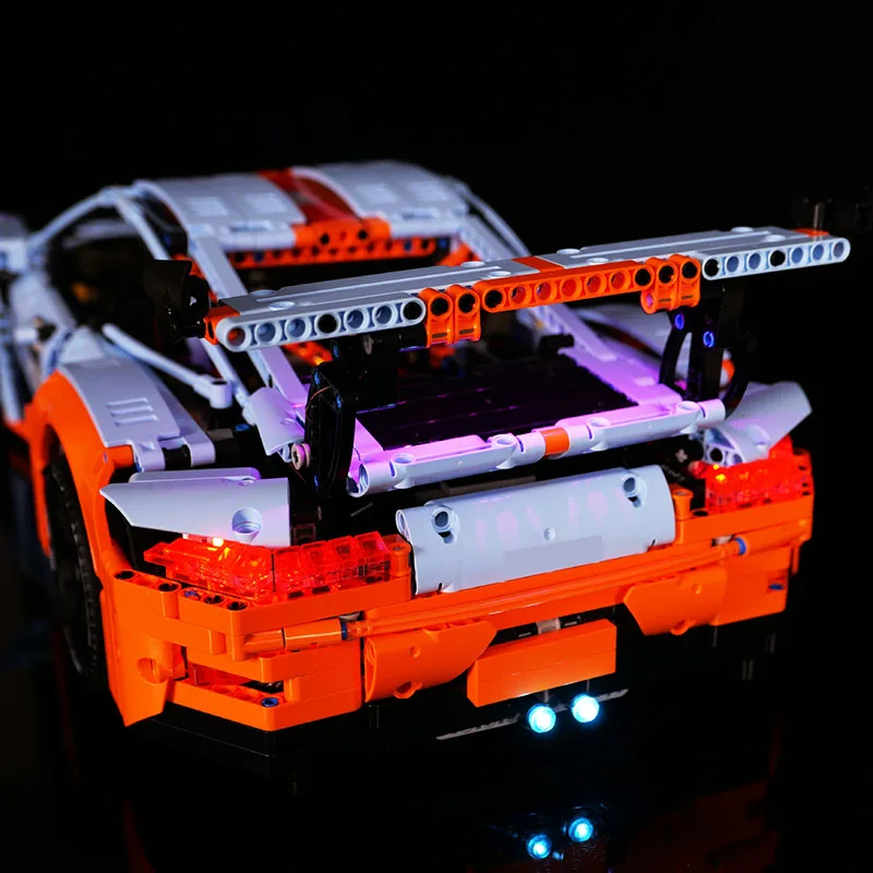 

Комплект светодиодных фонарей для LEGO GT3 RS, техническая автомобильная лампа, игрушки для самостоятельной сборки, рождественский подарок (не включает строительные блоки, кирпичики, наборы, модели)