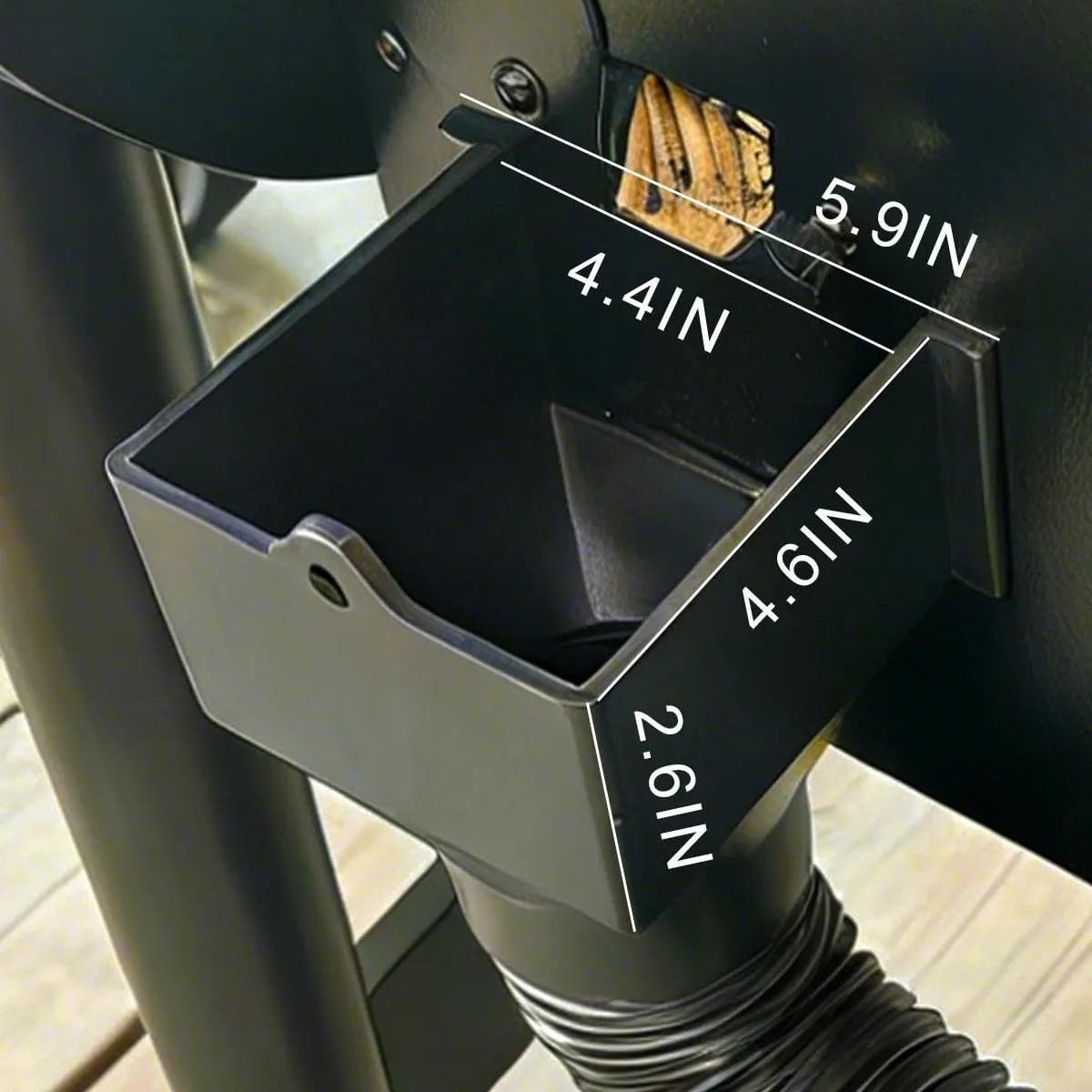 Traeger Smoker Funnel Grille cleaning groove, particle hopper discharge funnel, barbecue smoker cleaning auxiliary accessories