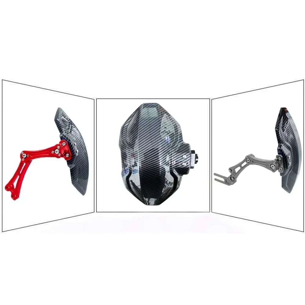 واقيات الطين الخلفية للدراجة النارية من الألومنيوم واقيات الطين العالمية للدراجات النارية من ألياف الكربون المطبوعة للدراجات النارية