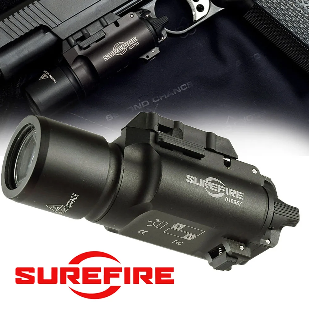 XH15 XH35 SureFire X300 X300U Ultra X300V X300V-IR X300UH-B Hanging Flashlight Metal Airsoft Tactical Scout Light 20mm Rail