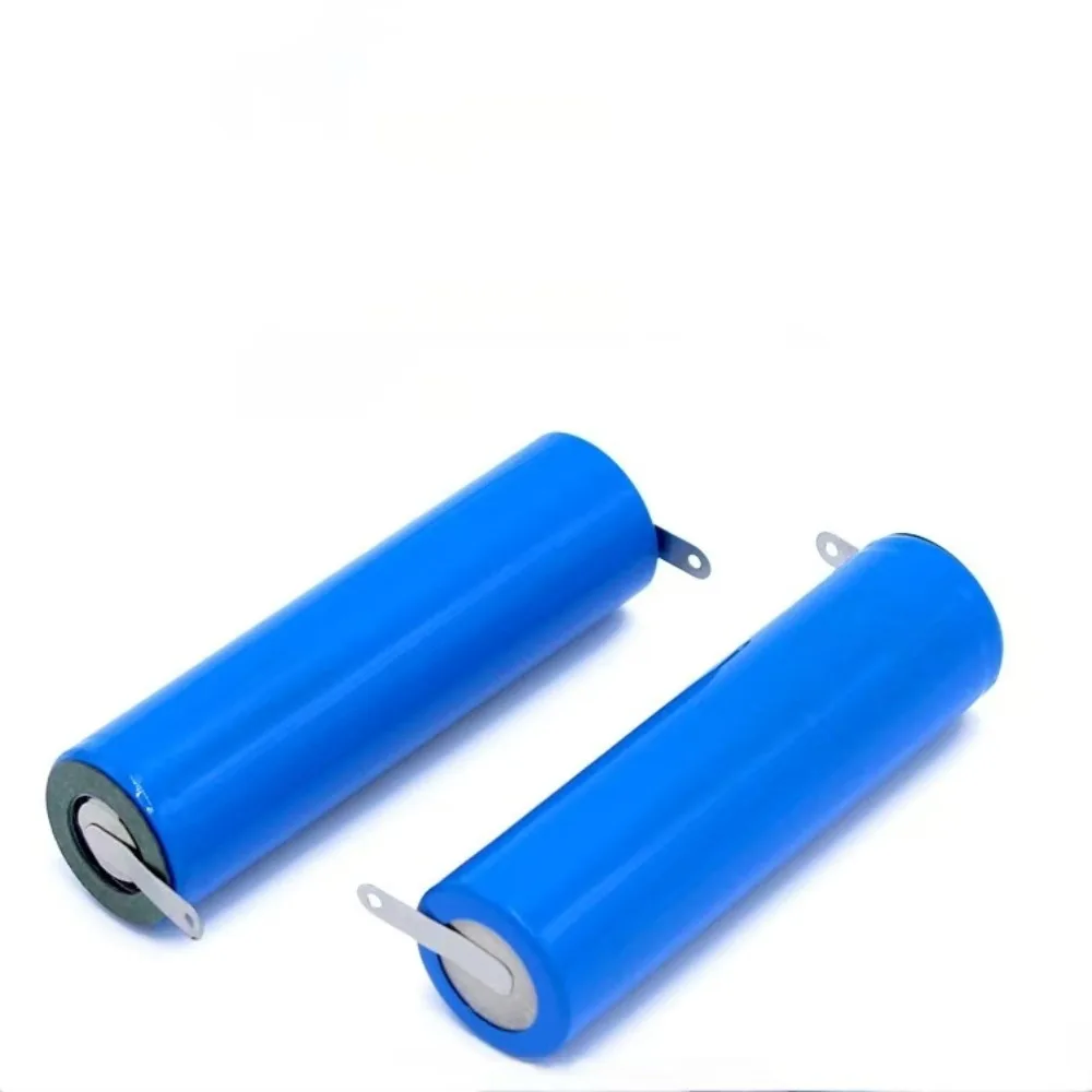 1pcs/lot 3.7V Rechargeable Battery 2000mAh 18650 Lithium Ion Battery Positive and Negative Poles with Nickel Flake Solar Cell