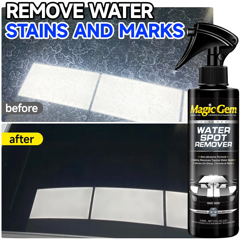 

Автомобильный удалитель пятен от воды Magic Gem G02 для удаления водяных пятен и водяных знаков на автомобильном стекле и краске.