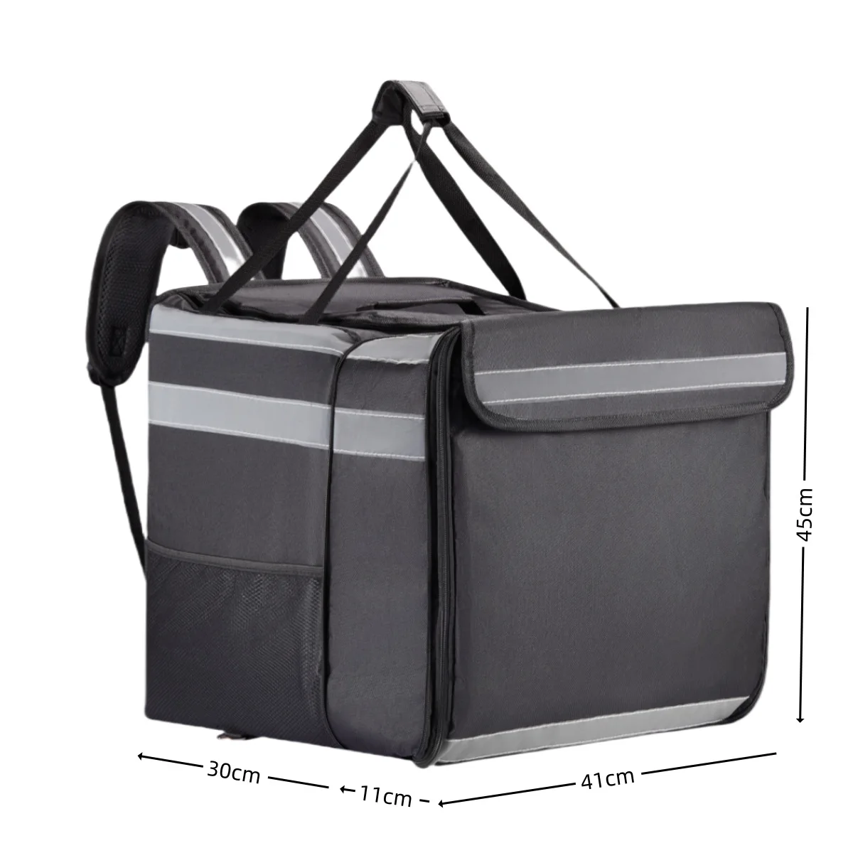 Large Capacity Portable American Style Mobile Stall Backpack Double Shoulder Delivery Night Stall Big Size Insulated Box
