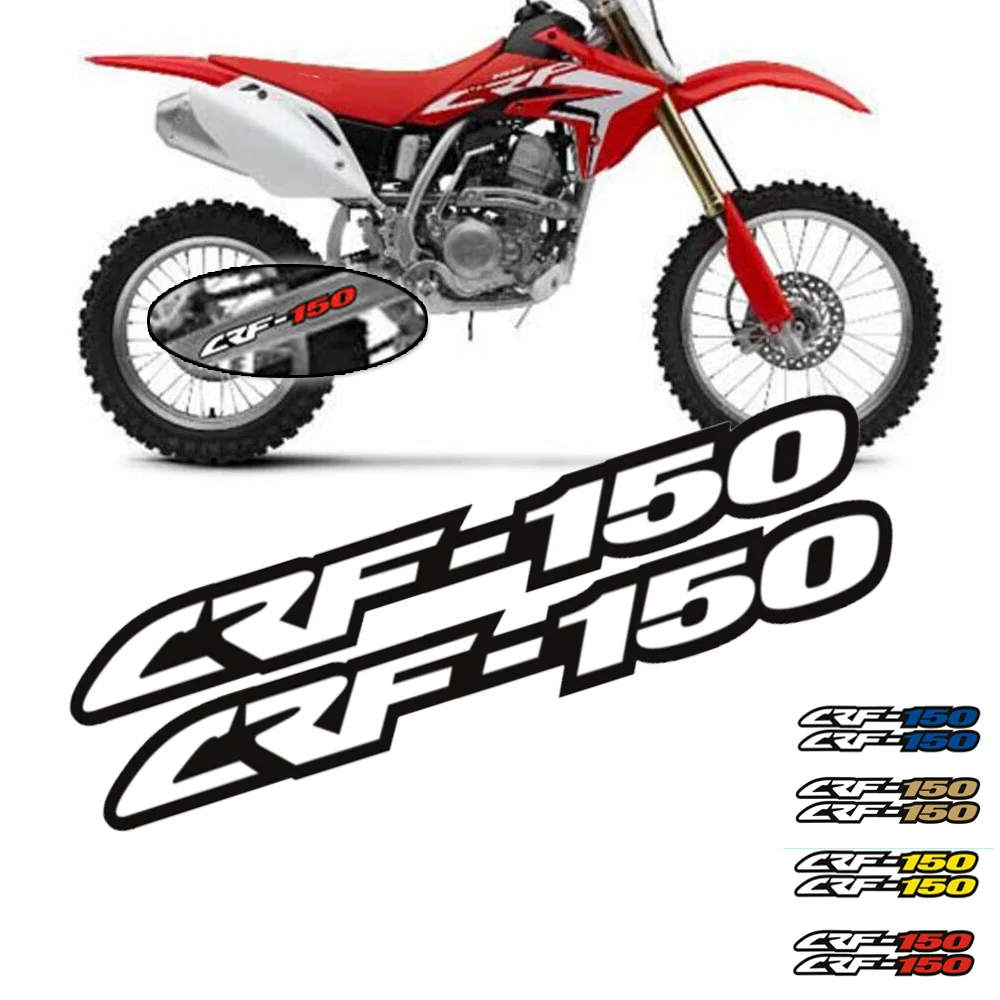 

ЛОГОТИП CRF150 для HONDA CRF150F 150R/RB 2003-2020, маятник, поворотный рычаг, отражающие наклейки, наклейки, полосы, декоративные наклейки