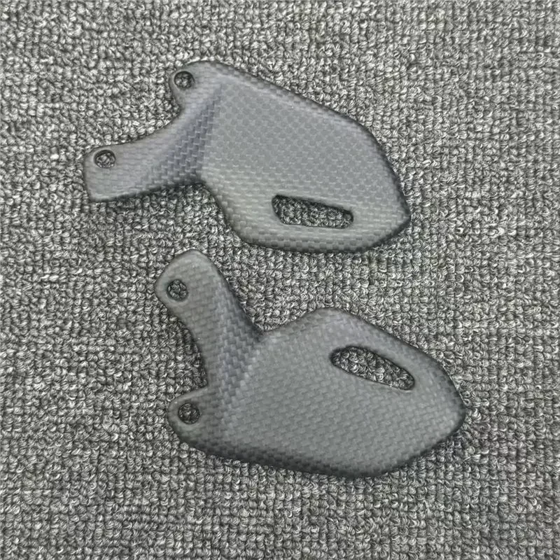 ل DUCATI DesertX Desert-X 2022 2023 2024 2025 كعب الحرس حامي 100% ألياف الكربون القدم الجناح Rearset موتو اكسسوارات