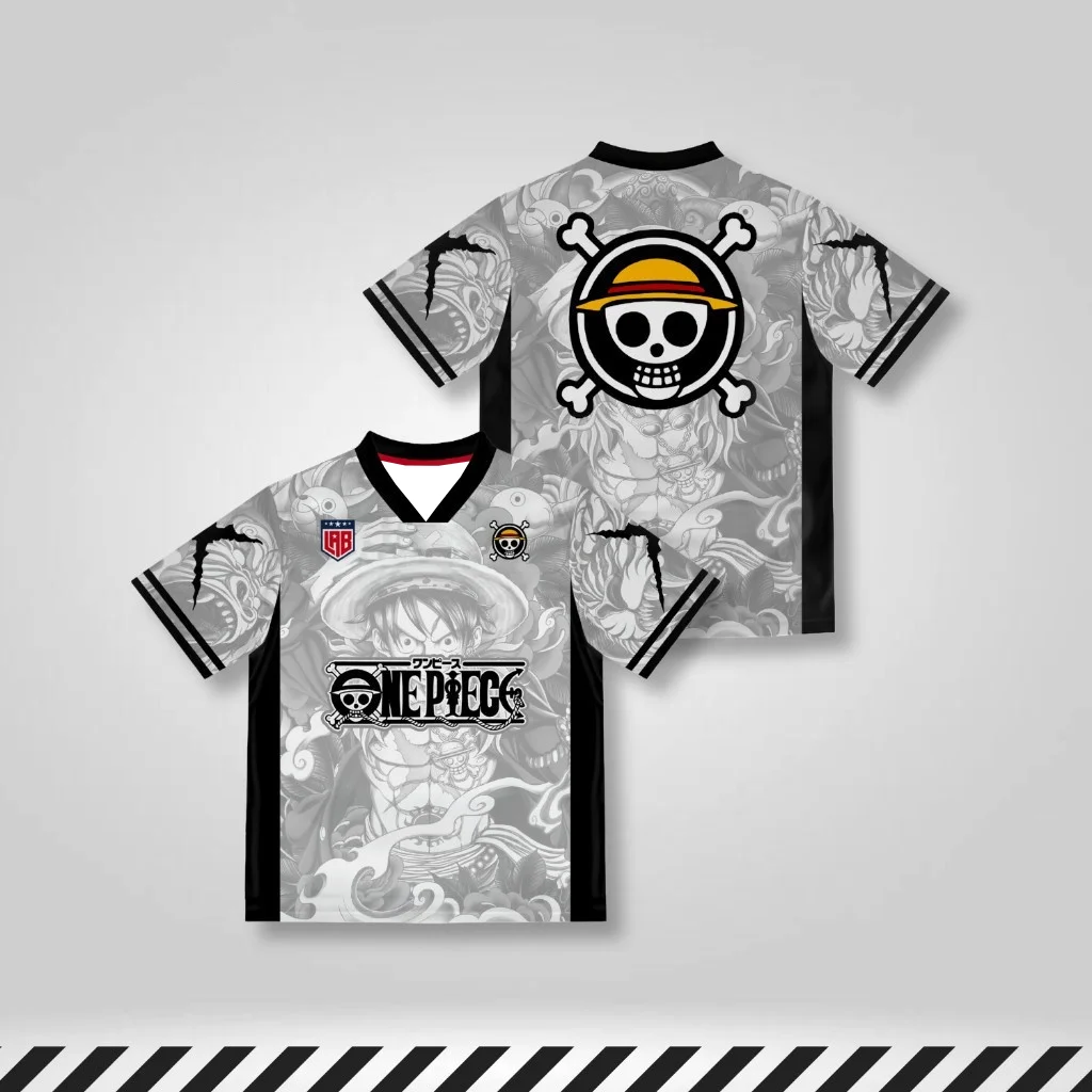 

Bandai Summer Anime One Piece Co Branded Peripheral Summer Quick Drying Breathable Comfortable Parent Child Jersey T-shirt