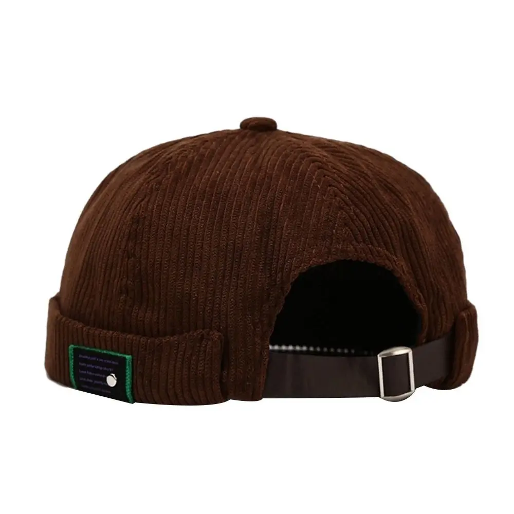 خمر الشارع ارتداء Skullcap Brimless سروال قصير قبعة صغيرة الهيب هوب المالك قبعة ربيع الخريف