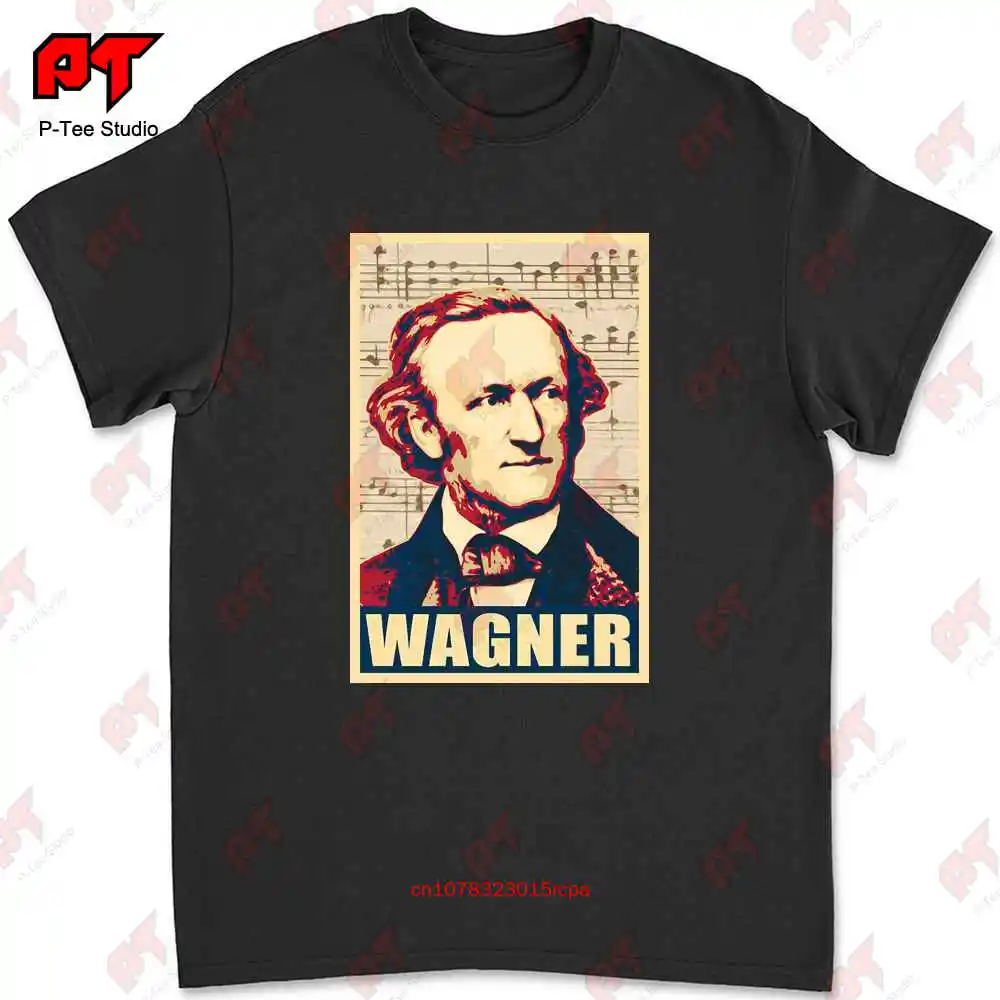 Richard Wagner Musical Notes T-shirt OWW5