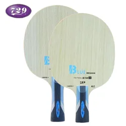 Raqueta de tenis de mesa profesional, raqueta de Ping Pong de carbono, color azul A LC, ataque rápido, 5 Wood 2 AD, novedad de 729