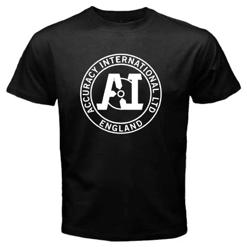 Accuracy International Guns Firearms Men's Black Size S to 5XL
