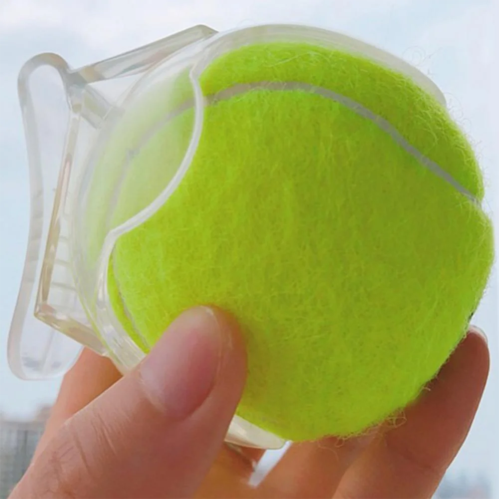 Tennis Ball Clip cintura Clip Holder, conveniente e economiza tempo, tênis Equipamento de treinamento, ABS Cintura