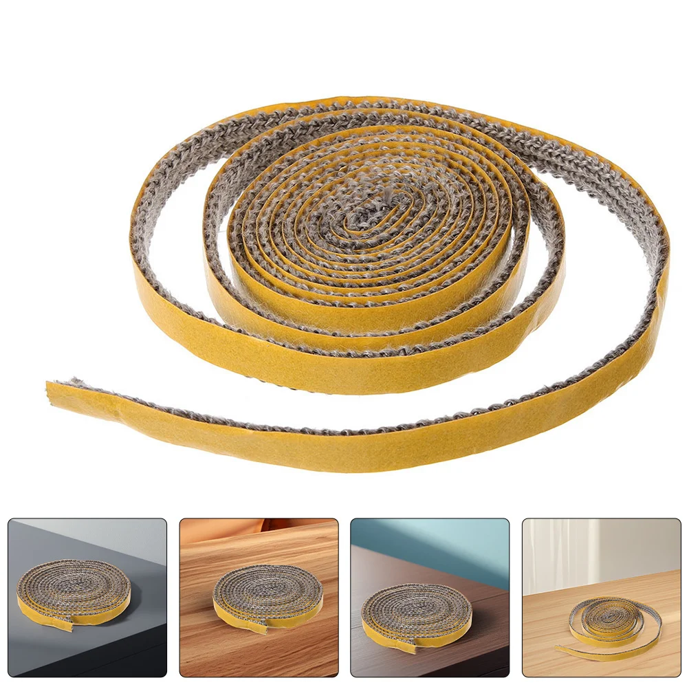 

Fiberglass Rope Seal Strip Self Adhesive High Temperature Resistant Gasket for Wood Stove Door Fireplace Furnace Replacement
