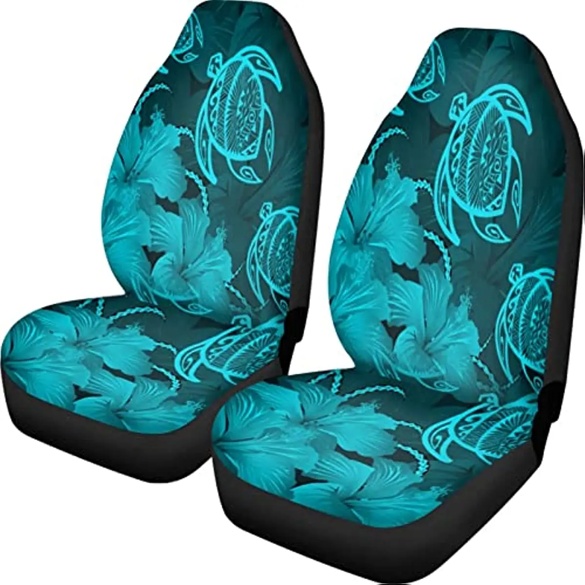 

Bohemia Sea Turtle Universal Car Seat Covers for Front Seat for Women, Durable Breathable Bucket Seat Protetors