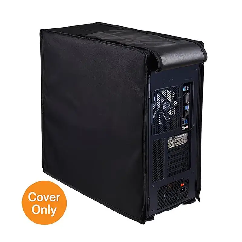 Waterproof Anti Dust Cover for Desktop Computer Case Main Unit Protective Sleeve for Office Study Home PC Chassis