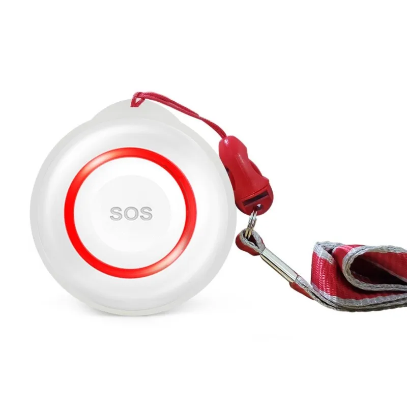 HFES Tuya Wifi Smart Home SOS Emergency Button Alarm For Handicapped Caregiver Pager Wireless Nurse Alert System For Elderly
