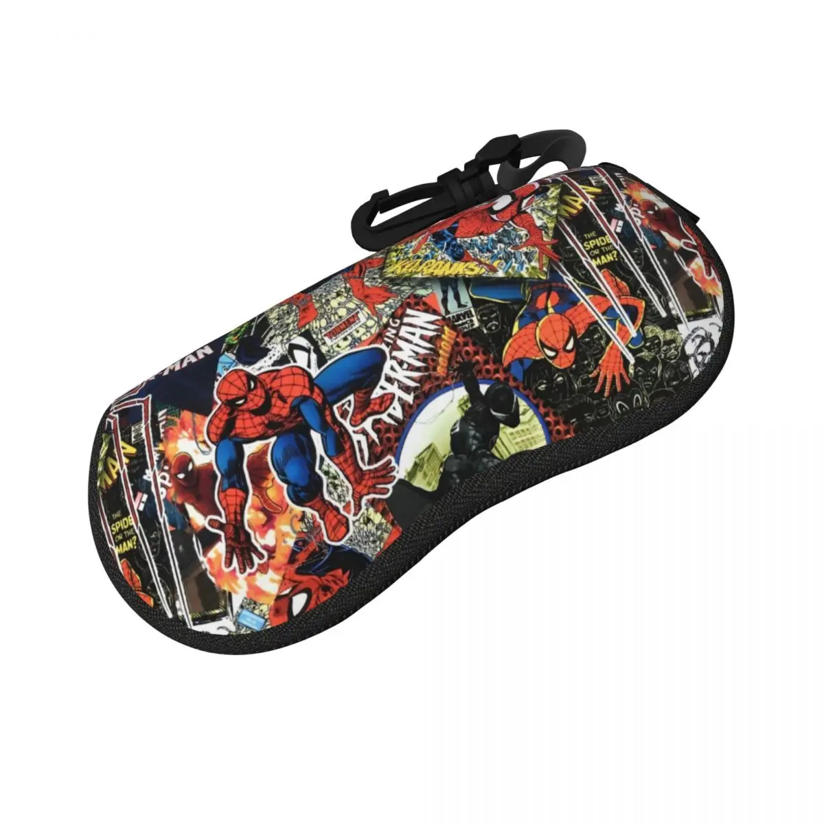 Custom Spider Cobweb Pattern Glasses Case Sunglasses Pouch Travel Fashion Eyewear Box Print Men Women Glasses Box