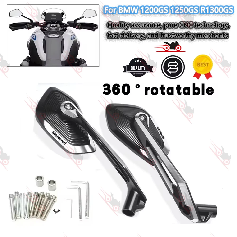 

Аксессуары для мотоциклов, вид с ЧПУ, вид сзади для BMW R1250GS R1200GS, зеркала, боковые зеркала для мотоциклов R 1250GS Adventure 1200GS, зеркало заднего вида