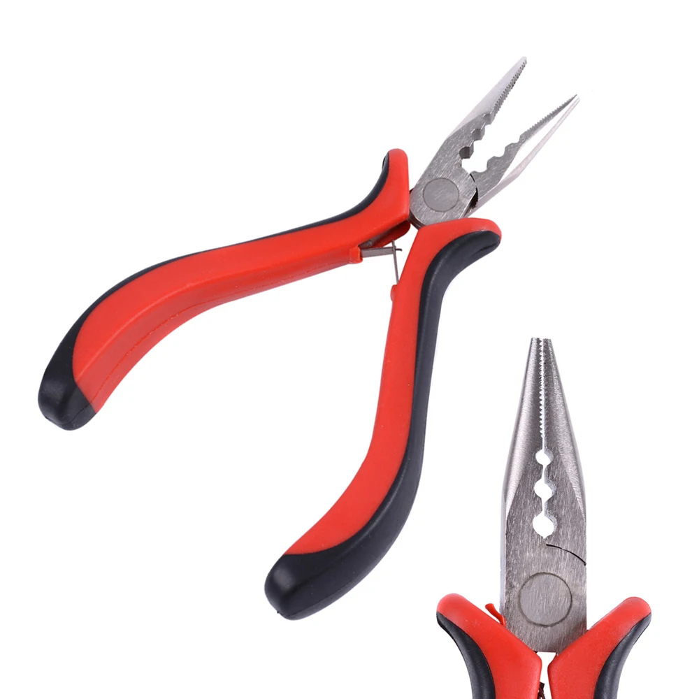 Szczypce do włosów do przedłużania włosów 3 otwory narzędzia do usuwania przedłużania włosów mikro koraliki usuwanie szczypiec szczypce do przedłużania włosów