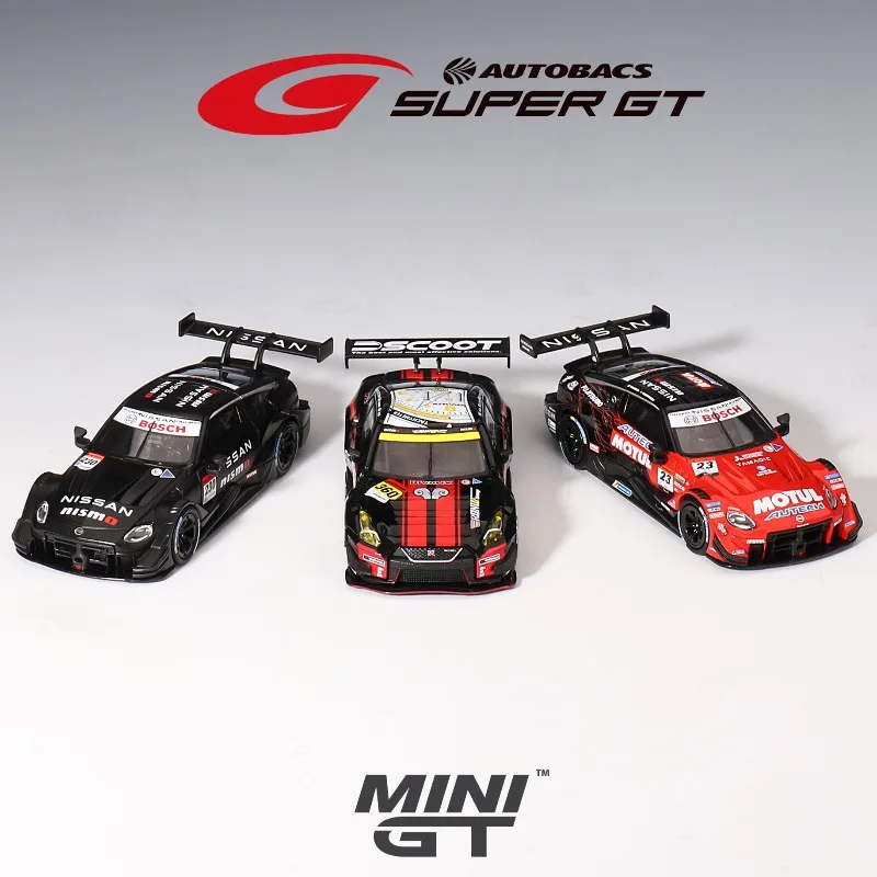 MINI GT 1:64 Nissan GTR R35 FAIRLADY GT3 Simulation Static Alloy Car Model, Boys' Toy, Adult Collection Decoration Item.