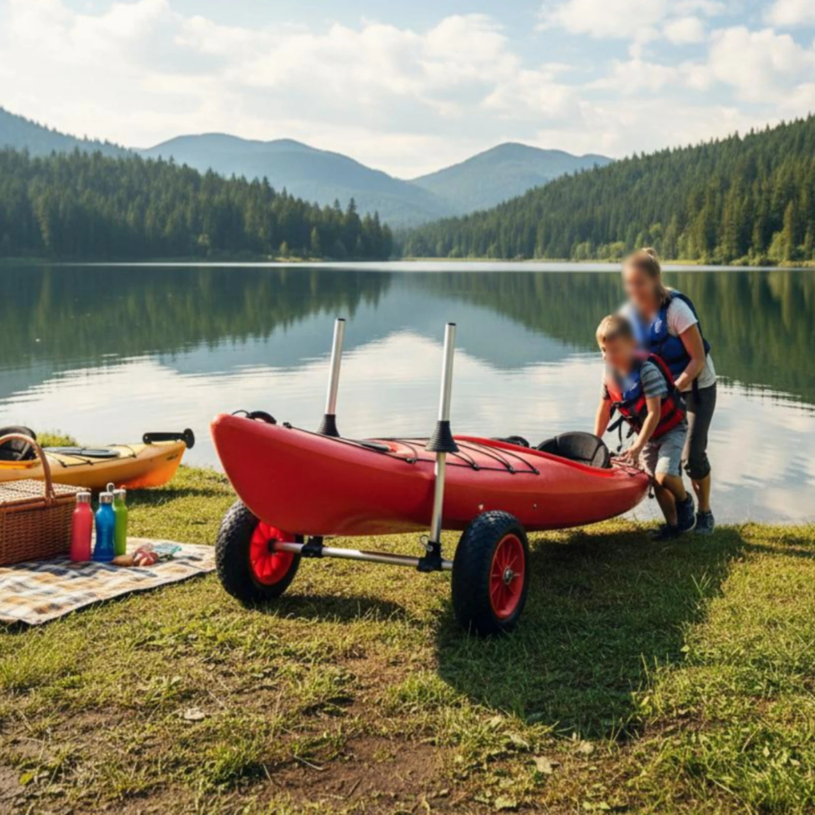 sit-on-top-kayak-carrier-portable-kayak-beach-trolley-boat-carrier-large-wheels-water-sports-gear-padded-support-posts
