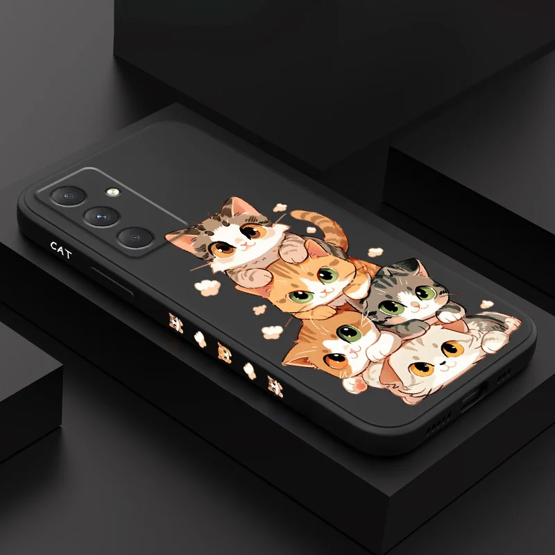 น่ารักนุ่มสําหรับSamsung Galaxy A56 A36 A26 A16 A06 A55 A35 A25 A15 A05 A05S A54 A34 A24 A14 A04 A04S A04E 4G 5G Cov