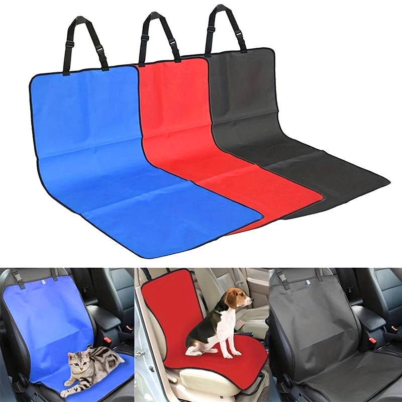 1PC Car Seat Cover For Back Seat Dog Car Hammock Nonslip Backseat Dog Cover Scratchproof Pet Seat Protector For Cars Trucks