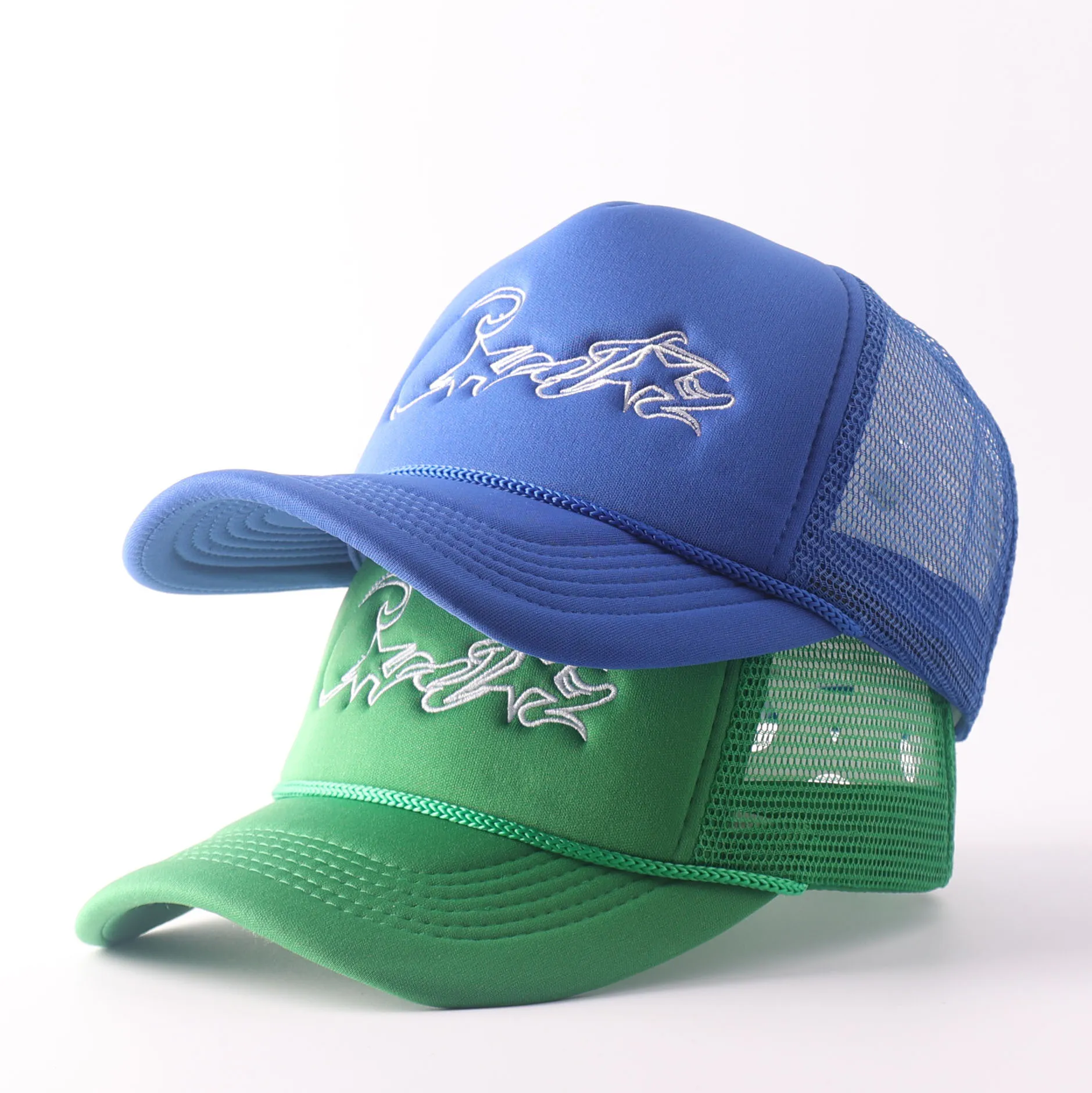 Trendy Outdoor Unisex Summer Mesh Hat Truck Driver Cap Sun Protection Bucket Hat Travel Leisure Korean Style Duckbill Cap