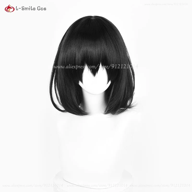 Black Howl Cosplay Wig Anime Howl Cosplay Earring Accessory Heat Resistant Synthetic Hair Halloween Howl Wigs + Wig Cap