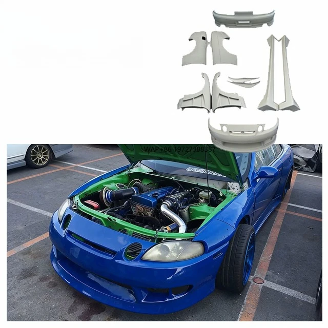 

For SC Series Type C Style Wide Body Kit SC Fender Front Rear Bumper Side Skirt Kit