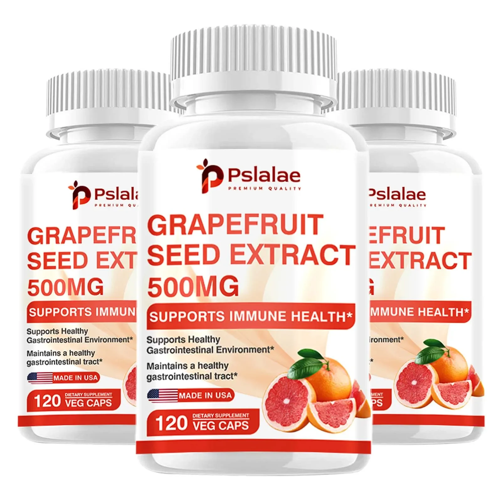 

Grapefruit Seed Extract - Maintain A Healthy Gastrointestinal Tract and Enhance Immunity, Non-GMO Supplement