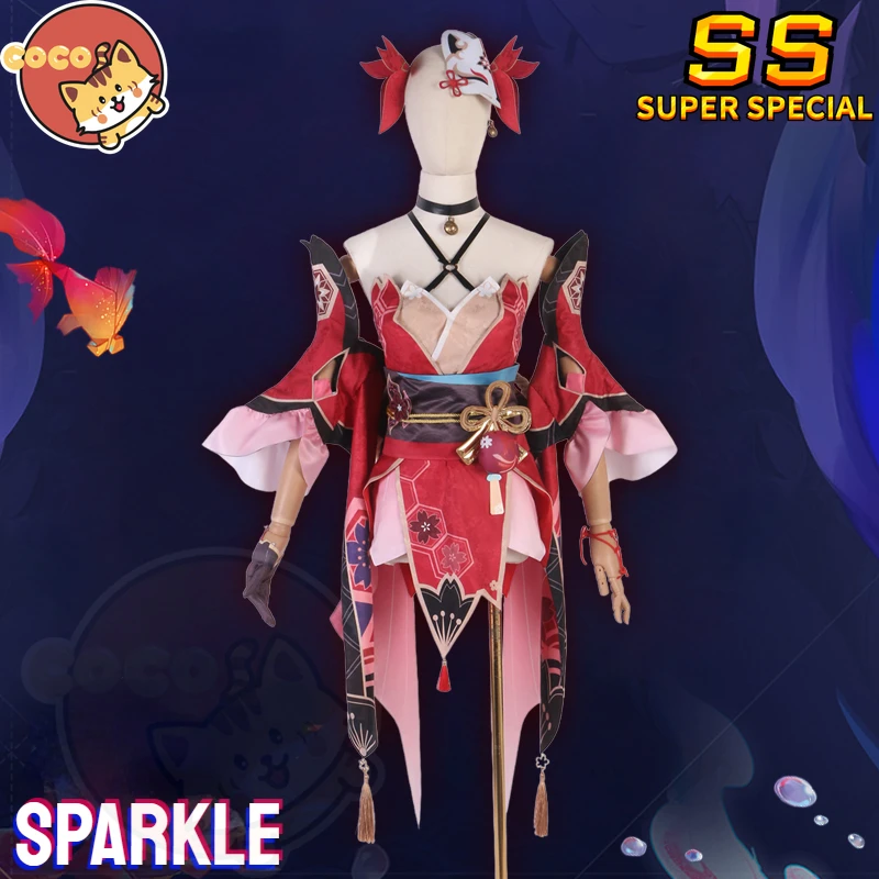 Star Rail Sparkle Cosplay Costume Game Honkai Star Rail New Role Sparkle Cosplay Kimono Costume Sparkle Cosplay CoCos-SS