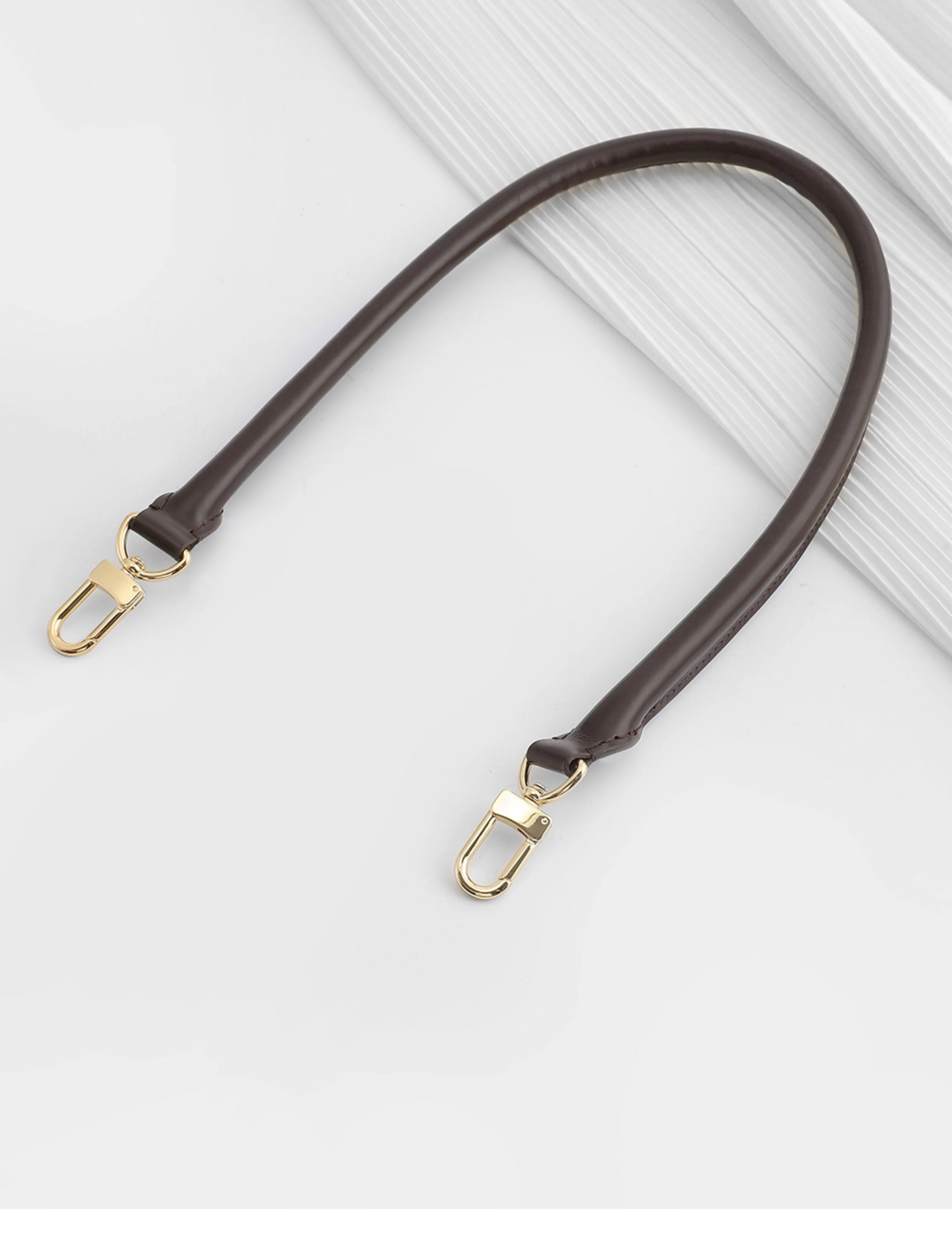 Genuine Vachetta Leather Bag Strap for LV Speedy 20 25 30 Shoulder Straps Long Bags Belts Replacement Bag Accessories