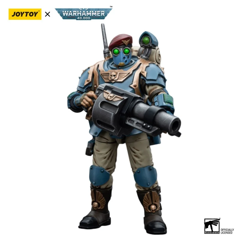

JOYTOY Warhammer 40000/40k Astra Militarum Tempestus Scions Command Squad 55th Kappic Eagles Grenadier Action Figure Doll Model