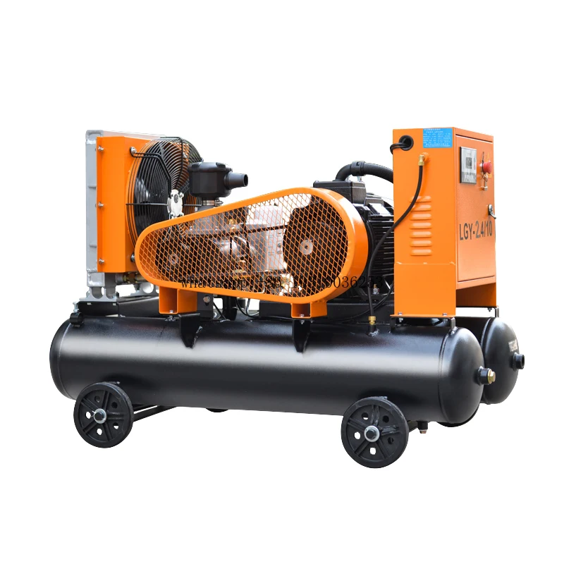 Compressor de ar tipo parafuso de alta eficiência 3 250L/min com tanque vertical