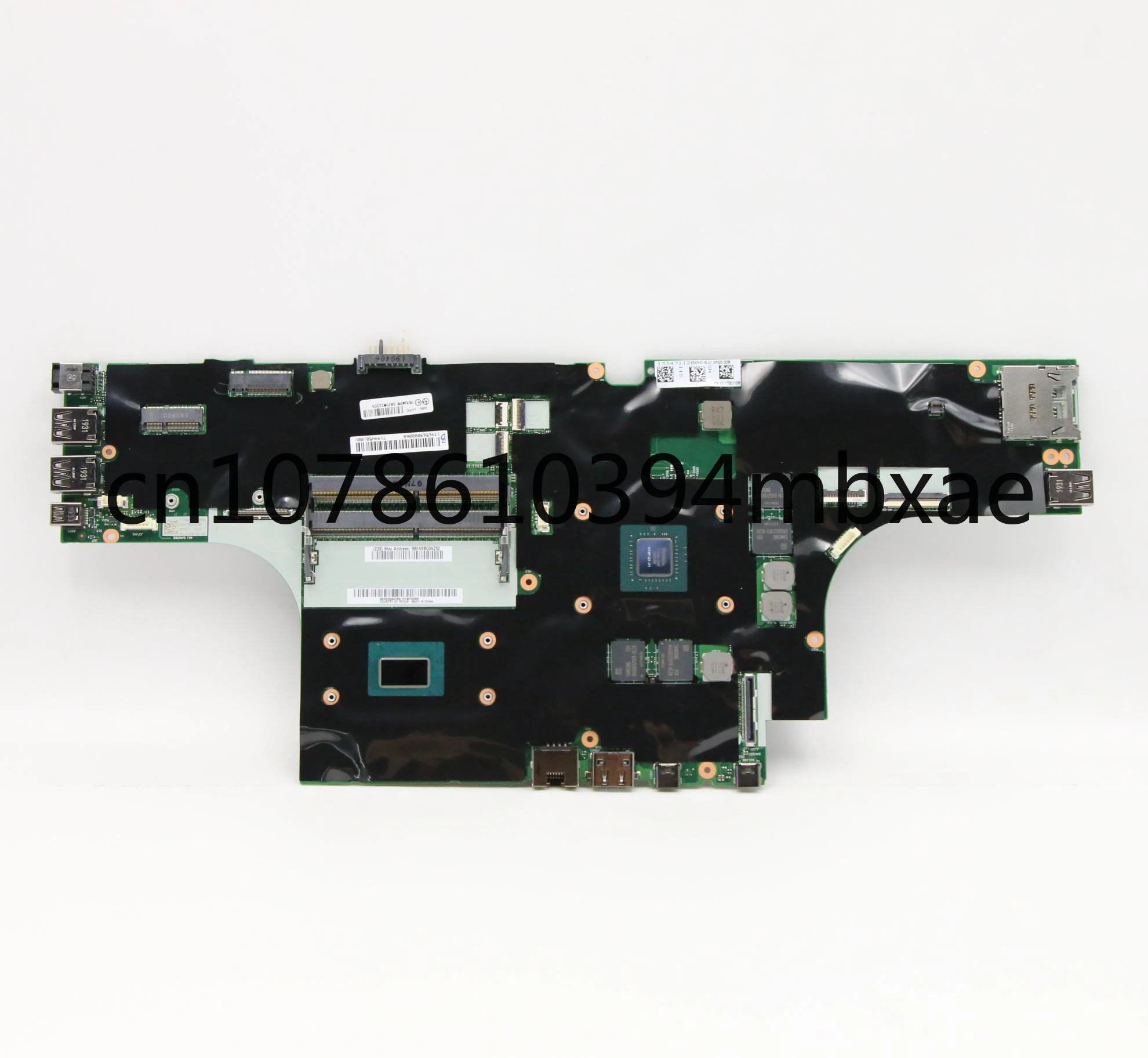 5B20W22205 01YU209 Laptop Motherboard for Lenovo Thinkpad P52 i7-8750 100% Tested