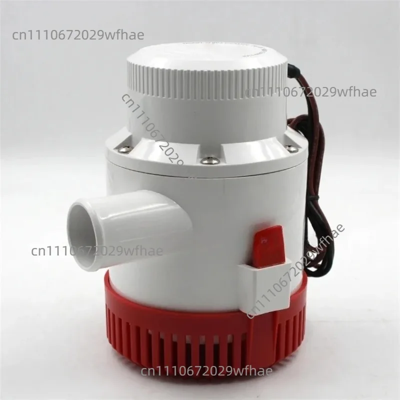 G4700 High Flow Submersible Bilge Pump Boat Marine Plumbing Electric Water Pump Mini Marine Bilge Water Pump 12V 16A 6M 4700GPH