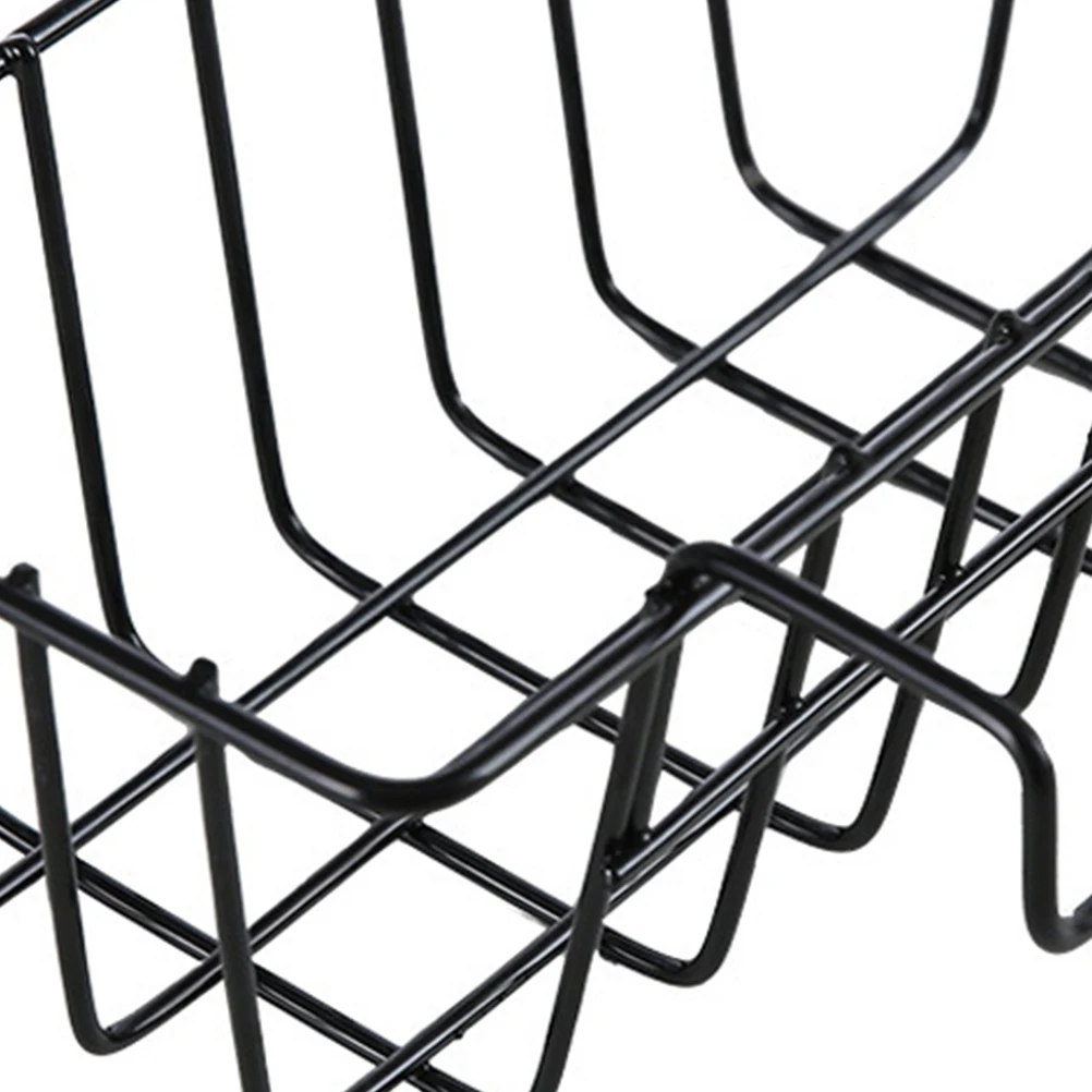

Premium Metal Colander Strainer Basket Over Sink Dish Drying Rack For Kitchen Fruits Vegetables Washing Filtering Sifting Black