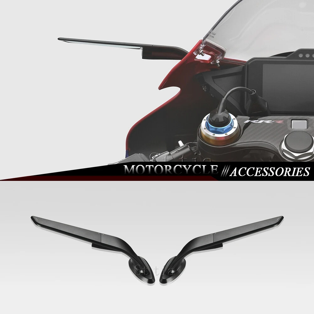 

2026 New CBR1000RR Motorcycle Rearview Mirror Fit For CBR1000RR-R Fireblade SP 2019-2025 Wind Wing Mirrors Rear View Side Mirror