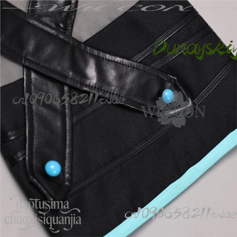 Shop1104629319 مخزن مشروع Sekai المرحلة الملونة! فيلم لا يمكن أن يغني زي الرسوم المتحركة التأثيري معطف رمادي Y2K Jirai Kei أغطية الرأس