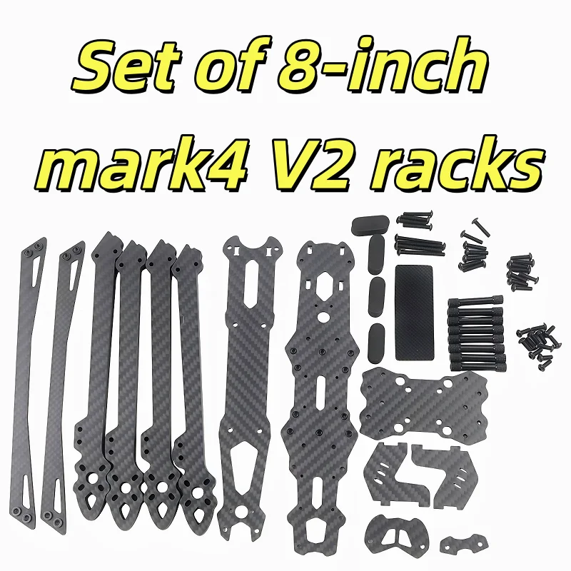 MARK V2 7/8/9/10/13/15inch 3K Carbon Fiber H-Type FPV Drone Frame Kit 367/387/427mm Wheelbase For Freestyle FPV Racing Drone