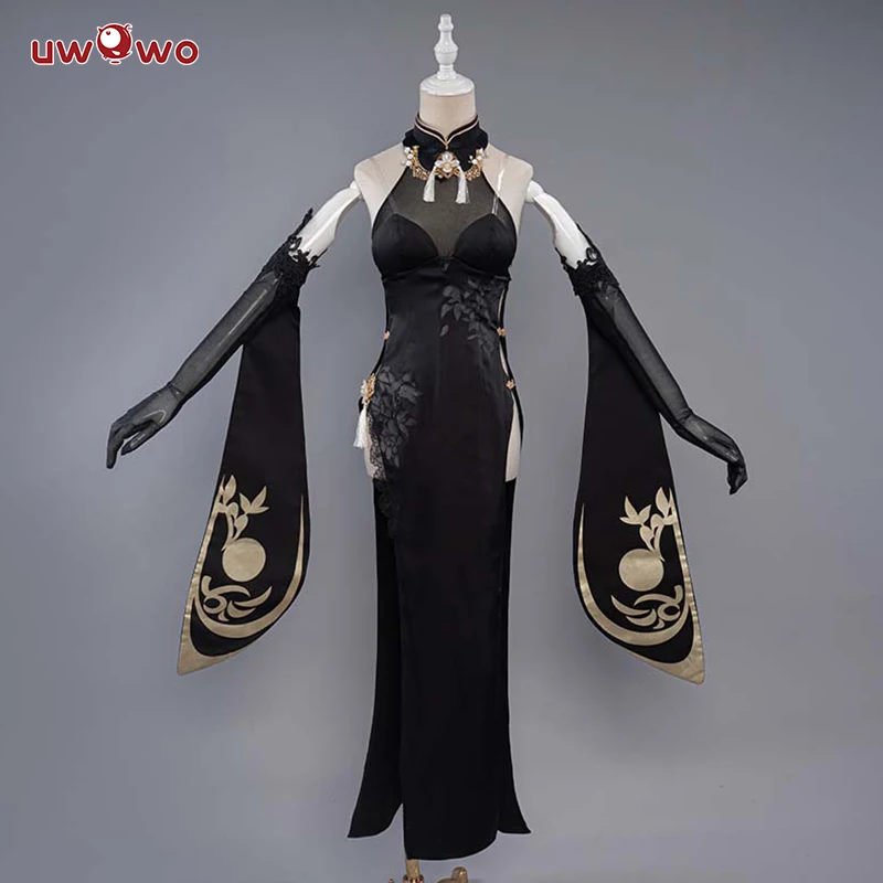 IN STOCK UWOWO Game Chen Hai Cosplay Costume Chenhai Cosplay Costume Upgrade 2.0 Qipao Cheongsam Dress Costume