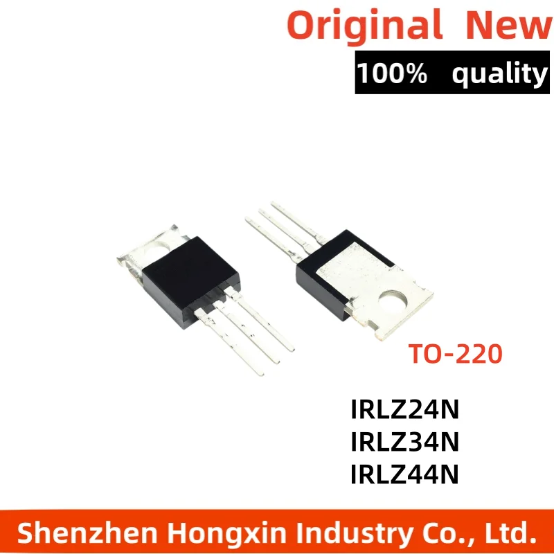10 Pieces of IRLZ24NPBF IRLZ34NPBF IRLZ24N IRLZ34N IRLZ44NPBF TO-220 Field-Effect Transistor